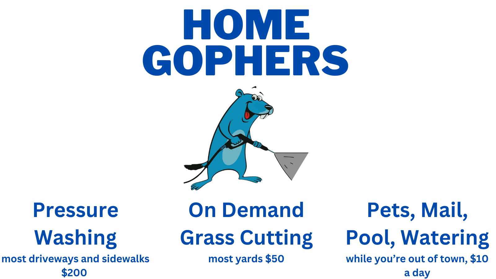 Home Gophers banner